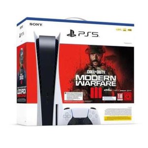 console sony playstation5 ps5 standard edition   call of duty mwiii voucher