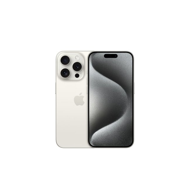 apple iphone 15 pro 256gb 61 white titanium ita mtv43qla