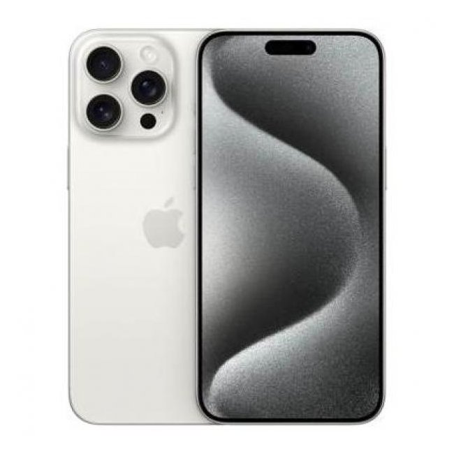 apple iphone 15 pro max 256gb 67 white titanium ita mu783qla