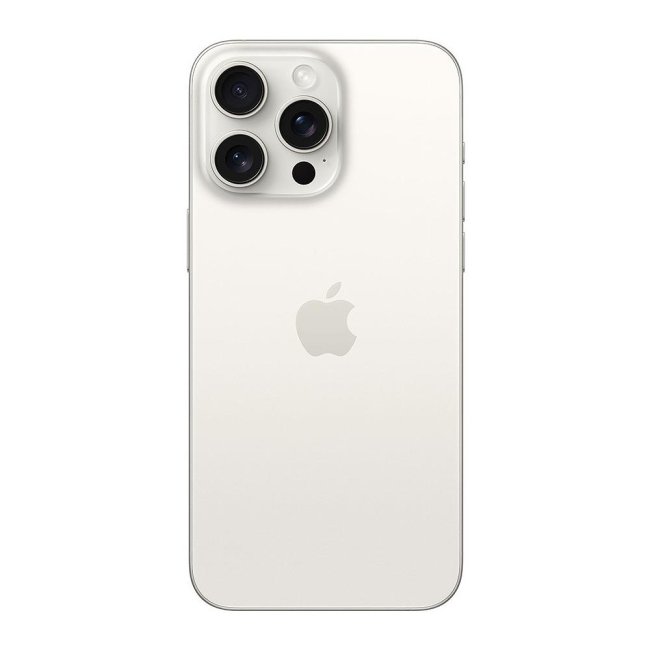 apple iphone 15 pro max 256gb bianco white titanium mu783zda
