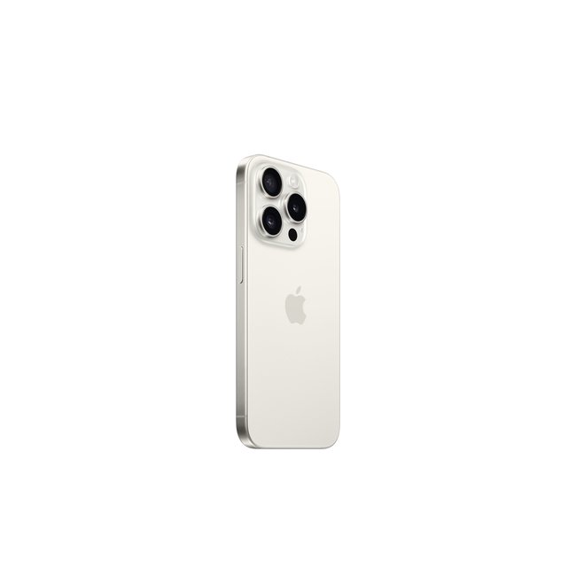 apple iphone 15 pro 256gb white titanium mtv43qla