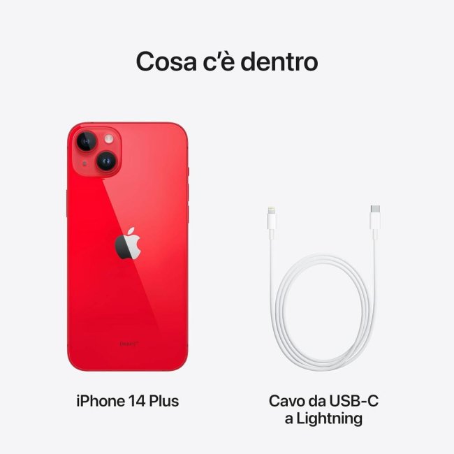apple iphone 14 plus 256gb red mq573qla