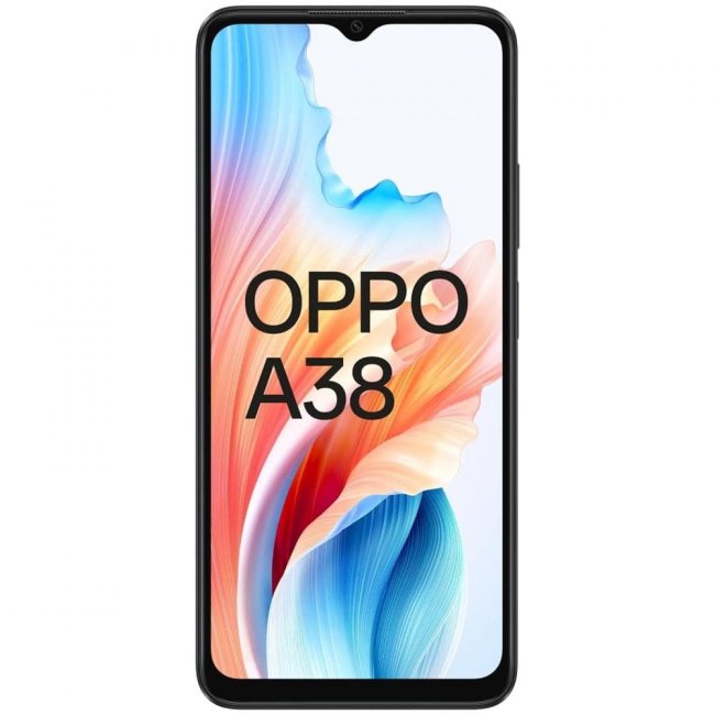 oppo a38 128gb 4gb ram 656 glowing black opt