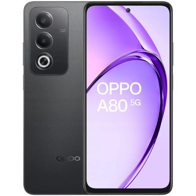 oppo a80 256gb 8gb ram 667 starry black 5g ita