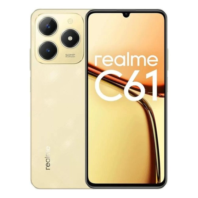 realme c61 256gb 6gb ram 674 dual sim sparkle gold ita