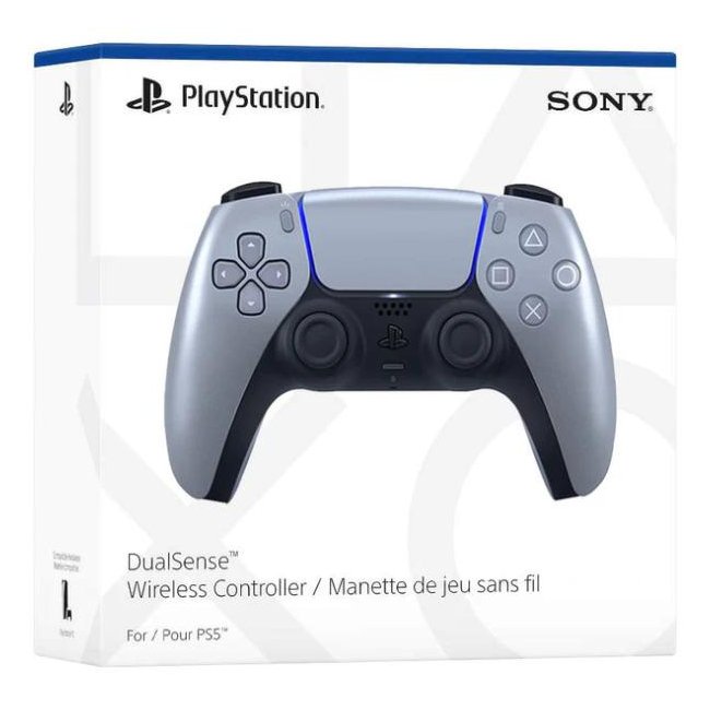 gamepad ps5 dualsense sterling silver eu