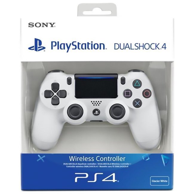 gamepad ps4 dualshock 4 glacier white v2