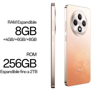 oppo reno 12f 5g 256gb 8gb ram 667 amber orange ita