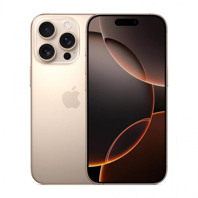 apple iphone 16 pro 256gb 63 desert titanium eu mynk3zda