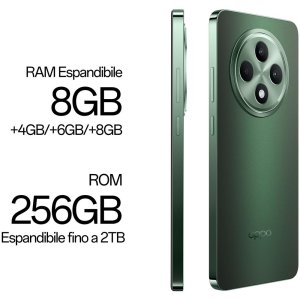 oppo reno 12f 5g 256gb 8gb ram 667 black green ita