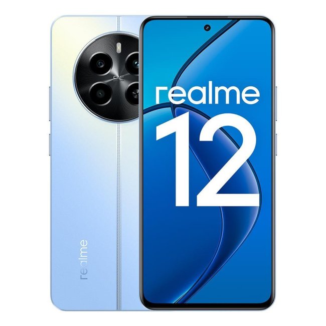 realme 12 128gb 8gb ram 67 4g skyline blue dual sim ita