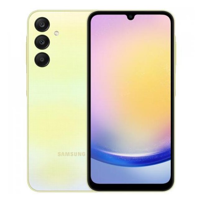 samsung galaxy a25 sm-a256 256gb 8gb ram 65 5g yellow eu