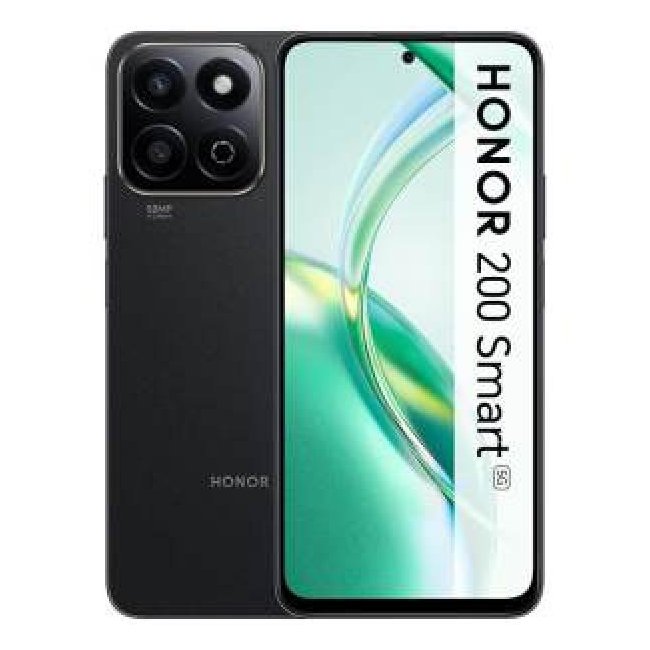 honor 200 smart 4 256gb 68 5g black tim